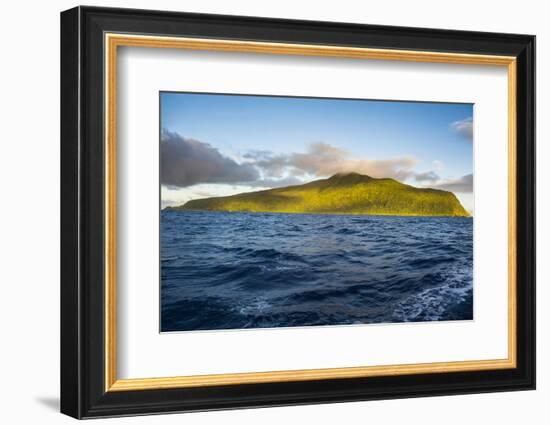 Sunrise over Ofu Island, Manu'A Island Group, American Samoa, South Pacific-Michael Runkel-Framed Photographic Print