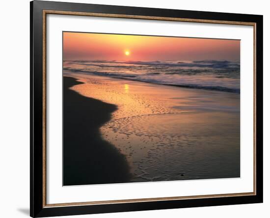 Sunrise over Outer Banks, Cape Hatteras National Seashore, North Carolina, USA-Scott T^ Smith-Framed Photographic Print