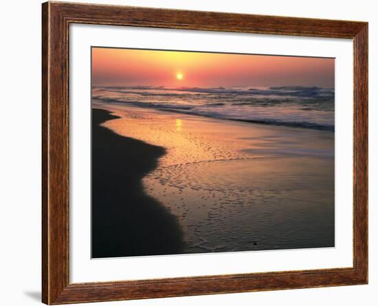 Sunrise over Outer Banks, Cape Hatteras National Seashore, North Carolina, USA-Scott T^ Smith-Framed Photographic Print