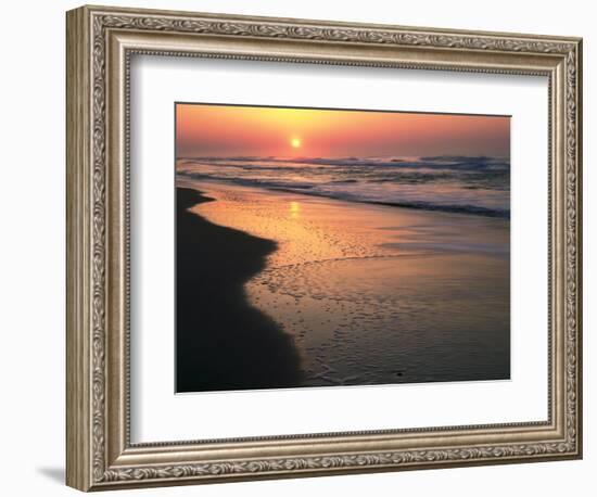 Sunrise over Outer Banks, Cape Hatteras National Seashore, North Carolina, USA-Scott T^ Smith-Framed Photographic Print