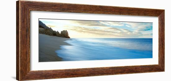 Sunrise over Pacific Ocean, Lands End, Cabo San Lucas, Baja California Sur, Mexico-null-Framed Photographic Print