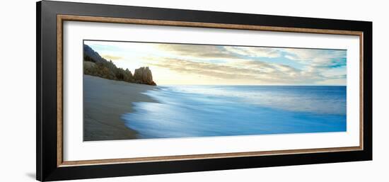 Sunrise over Pacific Ocean, Lands End, Cabo San Lucas, Baja California Sur, Mexico-null-Framed Photographic Print