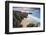 Sunrise over Pednvounder Beach at the Logan Rock, Cornwall, England.-Adam Burton-Framed Photographic Print