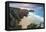 Sunrise over Pednvounder Beach at the Logan Rock, Cornwall, England.-Adam Burton-Framed Premier Image Canvas