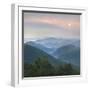 Sunrise over Pisgah National Forest from Blue Ridge Parkway, North Carolina, Usa-Tim Fitzharris-Framed Photographic Print