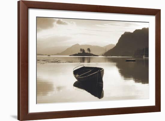 Sunrise over Plockton, Scotland-Lee Frost-Framed Giclee Print