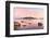 Sunrise over San Juan Islands from Anacortes, Washington State. Cypress Island is in the distance.-Alan Majchrowicz-Framed Photographic Print