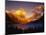 Sunrise over St. Mary Lake-Darrell Gulin-Mounted Photographic Print