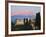 Sunrise over Taormina and Mount Etna with Hotel San Domenico Palace, Taormina, Sicily, Italy, Europ-Stuart Black-Framed Photographic Print