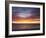 Sunrise over the Atlantic Ocean in Miami Beach, Florida, United States of America, North America-Angelo Cavalli-Framed Photographic Print