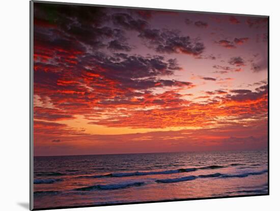 Sunrise Over the Atlantic Ocean, West Palm Beach, Florida-Adam Jones-Mounted Photographic Print