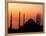 Sunrise Over the Blue Mosque, Istanbul, Turkey-Joe Restuccia III-Framed Premier Image Canvas