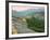 Sunrise over the Mutianyu Section of the Great Wall, Huairou County, China-Miva Stock-Framed Photographic Print