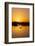 Sunrise over the River Nile at the village of Esna, Egypt.-Tom Norring-Framed Photographic Print