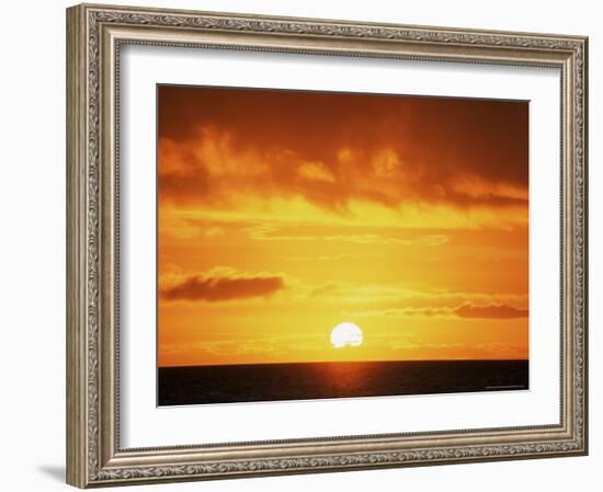 Sunrise Over the Sea, Western Australia, Australia, Pacific-Jochen Schlenker-Framed Photographic Print