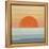 Sunrise over the Sea-Tammy Kushnir-Framed Premier Image Canvas