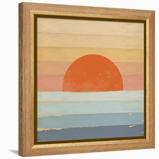 Sunrise over the Sea-Tammy Kushnir-Framed Premier Image Canvas