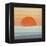 Sunrise over the Sea-Tammy Kushnir-Framed Premier Image Canvas