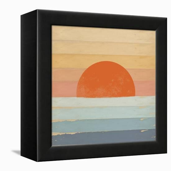 Sunrise over the Sea-Tammy Kushnir-Framed Premier Image Canvas