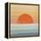 Sunrise over the Sea-Tammy Kushnir-Framed Premier Image Canvas