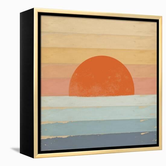 Sunrise over the Sea-Tammy Kushnir-Framed Premier Image Canvas