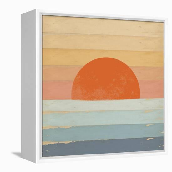 Sunrise over the Sea-Tammy Kushnir-Framed Premier Image Canvas