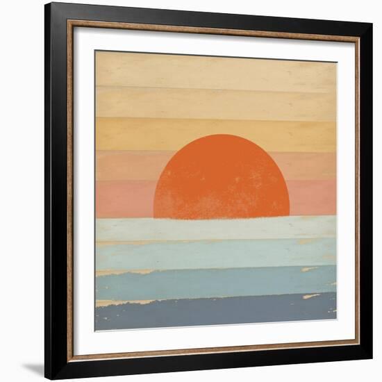 Sunrise over the Sea-Tammy Kushnir-Framed Giclee Print