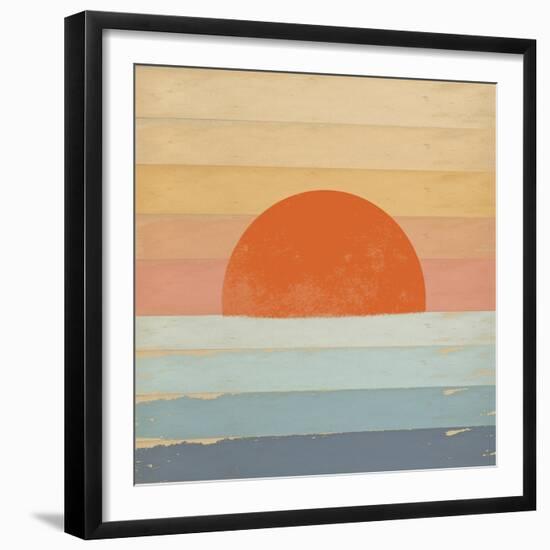 Sunrise over the Sea-Tammy Kushnir-Framed Giclee Print