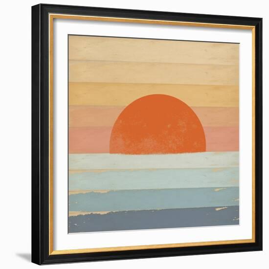 Sunrise over the Sea-Tammy Kushnir-Framed Giclee Print