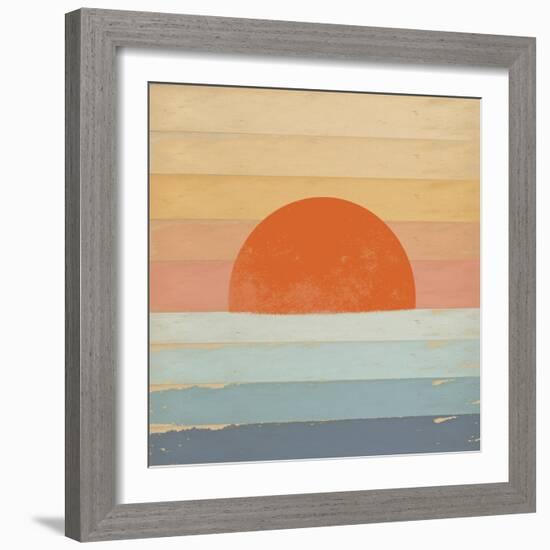 Sunrise over the Sea-Tammy Kushnir-Framed Giclee Print