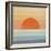 Sunrise over the Sea-Tammy Kushnir-Framed Giclee Print