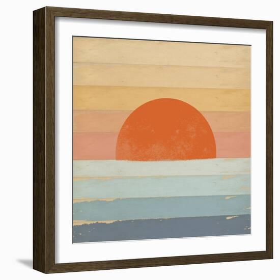 Sunrise over the Sea-Tammy Kushnir-Framed Giclee Print