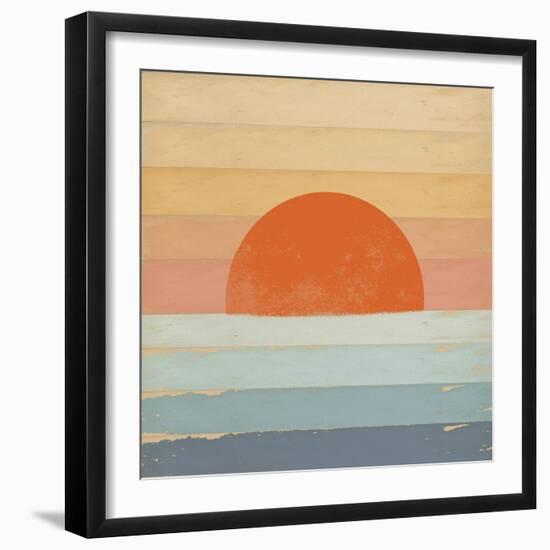 Sunrise over the Sea-Tammy Kushnir-Framed Giclee Print