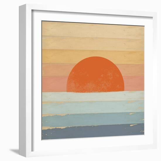 Sunrise over the Sea-Tammy Kushnir-Framed Giclee Print