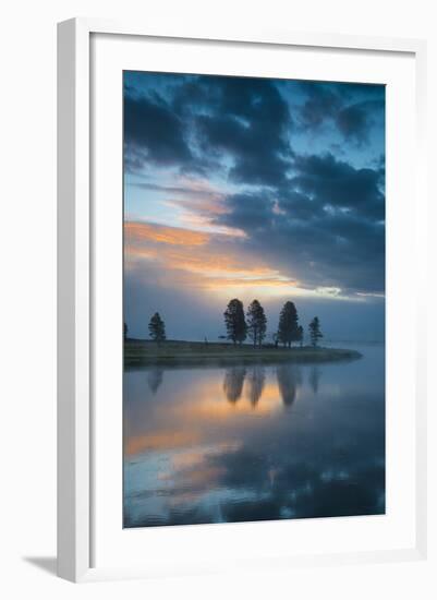 Sunrise Over The Yellowstone River In The Hayden Valley, Yellowstone National Park-Bryan Jolley-Framed Photographic Print