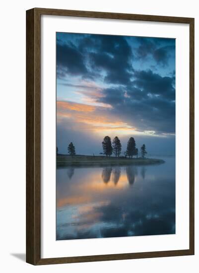 Sunrise Over The Yellowstone River In The Hayden Valley, Yellowstone National Park-Bryan Jolley-Framed Photographic Print