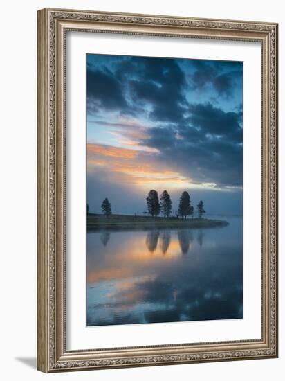 Sunrise Over The Yellowstone River In The Hayden Valley, Yellowstone National Park-Bryan Jolley-Framed Photographic Print