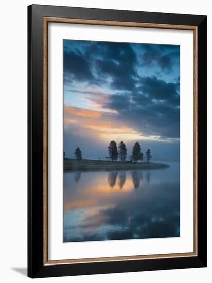 Sunrise Over The Yellowstone River In The Hayden Valley, Yellowstone National Park-Bryan Jolley-Framed Photographic Print