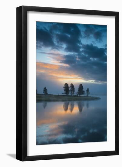 Sunrise Over The Yellowstone River In The Hayden Valley, Yellowstone National Park-Bryan Jolley-Framed Photographic Print