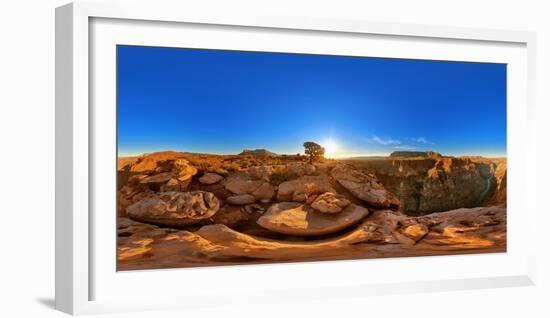 Sunrise over Toroweap Point, Grand Canyon National Park, Arizona, USA-null-Framed Photographic Print