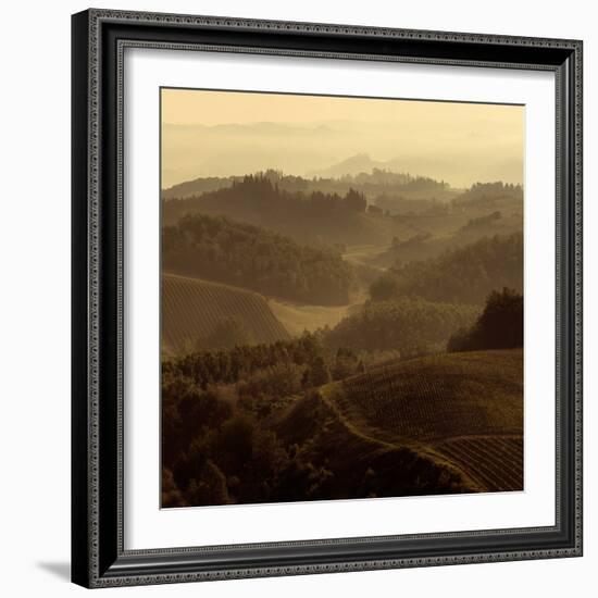 Sunrise over Tuscany II-Shelley Lake-Framed Photographic Print