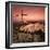 Sunrise over Typical White Andalucian Village, Casares, Andalucia, Spain, Europe-Stuart Black-Framed Photographic Print