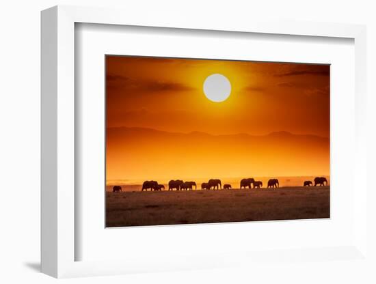 Sunrise parade-Jeffrey C. Sink-Framed Photographic Print