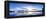 Sunrise reflected on water, Mangawhai, Northland, New Zealand-Panoramic Images-Framed Premier Image Canvas