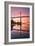 Sunrise Reflection at St. John's Bridge, Portland, Oregon PDX-Vincent James-Framed Photographic Print