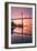 Sunrise Reflection at St. John's Bridge, Portland, Oregon PDX-Vincent James-Framed Photographic Print