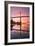 Sunrise Reflection at St. John's Bridge, Portland, Oregon PDX-Vincent James-Framed Photographic Print