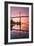 Sunrise Reflection at St. John's Bridge, Portland, Oregon PDX-Vincent James-Framed Photographic Print