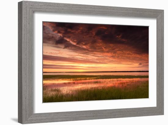 Sunrise Reflection-Michael Blanchette Photography-Framed Photographic Print