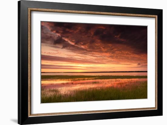 Sunrise Reflection-Michael Blanchette Photography-Framed Photographic Print